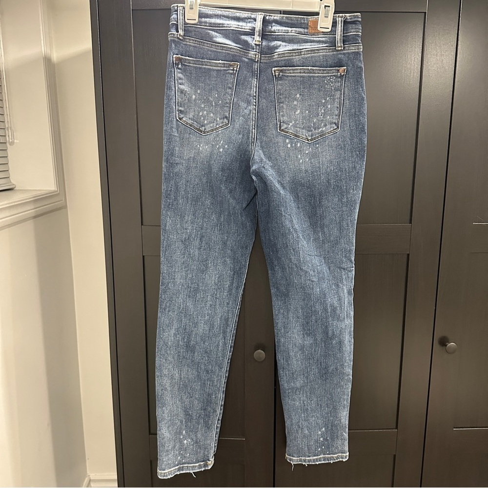 Judy Blue Boyfriend Fit Blue Jeans Denim Size 7/ 28 Women’s - Picture 8 of 14